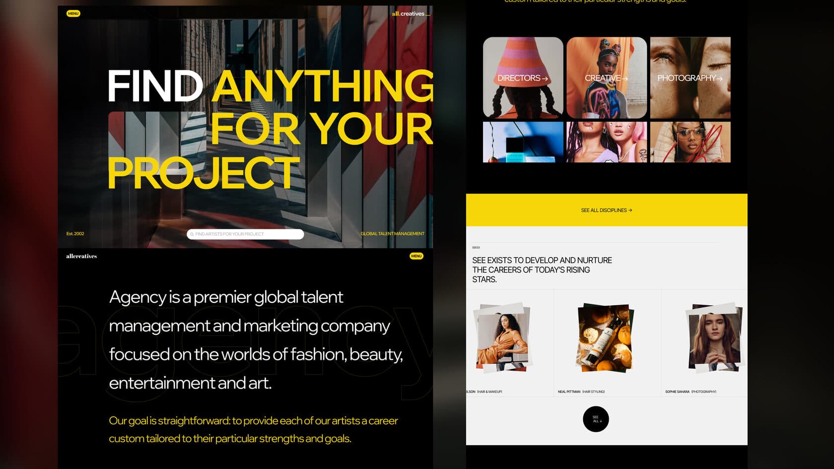 AllCreatives overview