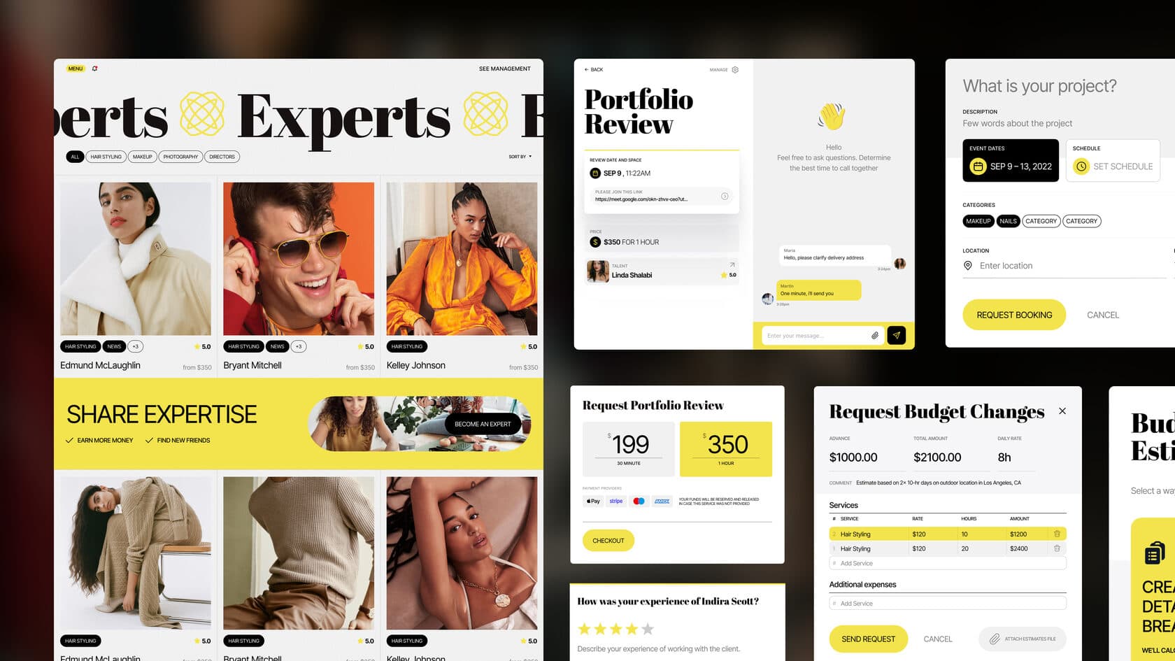 AllCreatives booking management