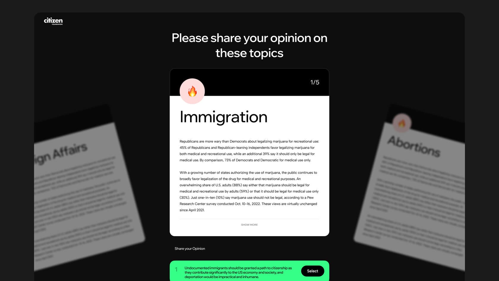 Citizen Foundation feed