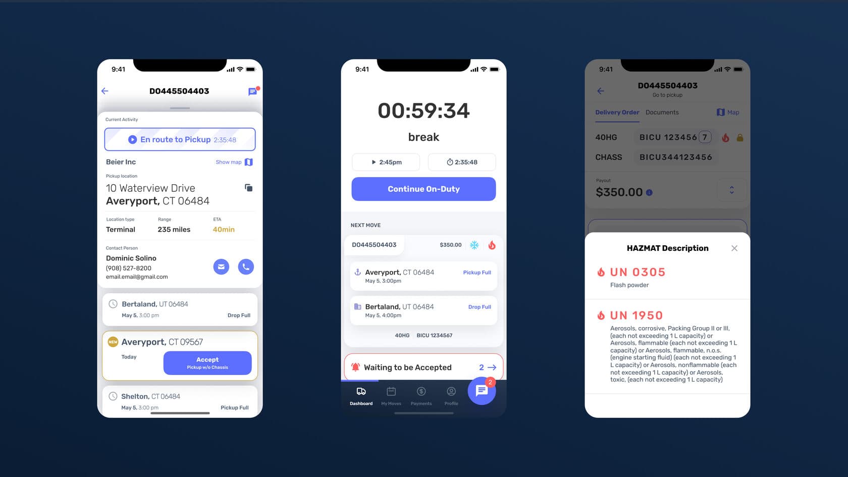 Haulermate route planner
