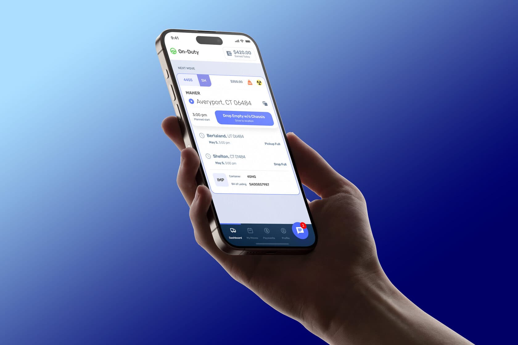 Haulermate payment tracking