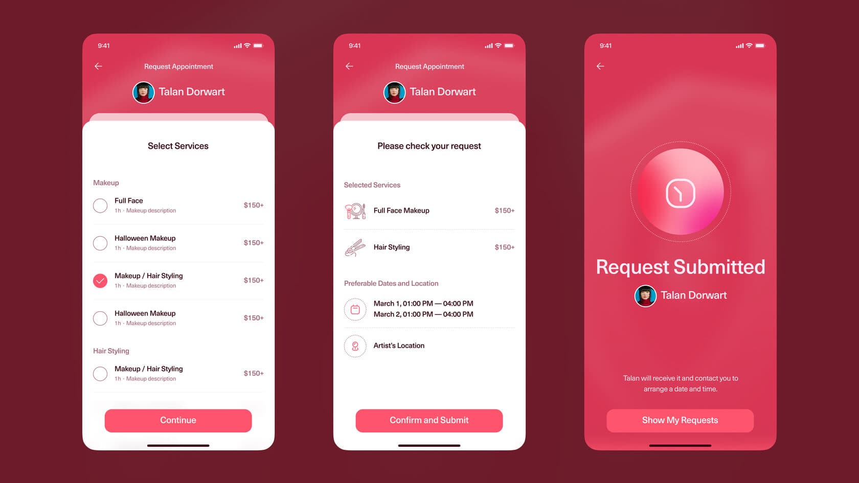 Vaultbeauty service details